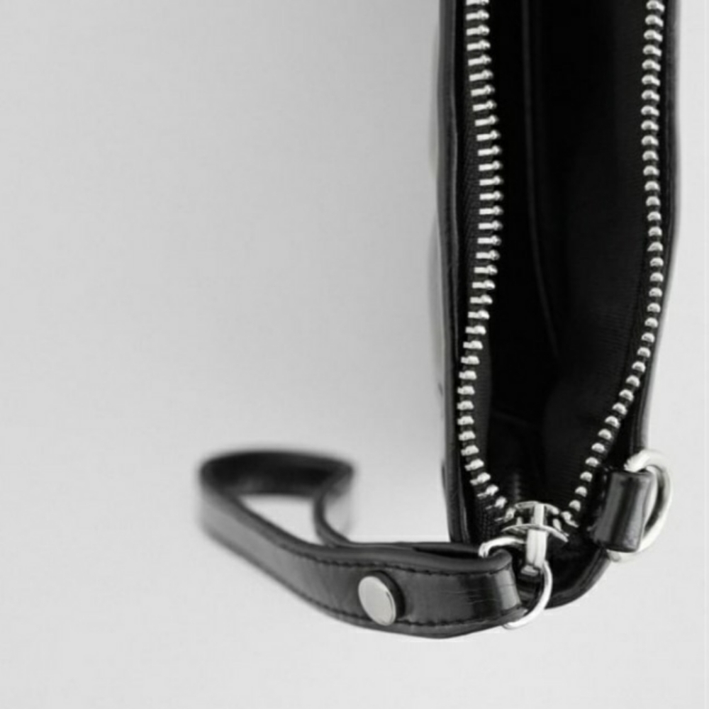 ZARA quilted crossbody bag with chain - Picture 3 of 8